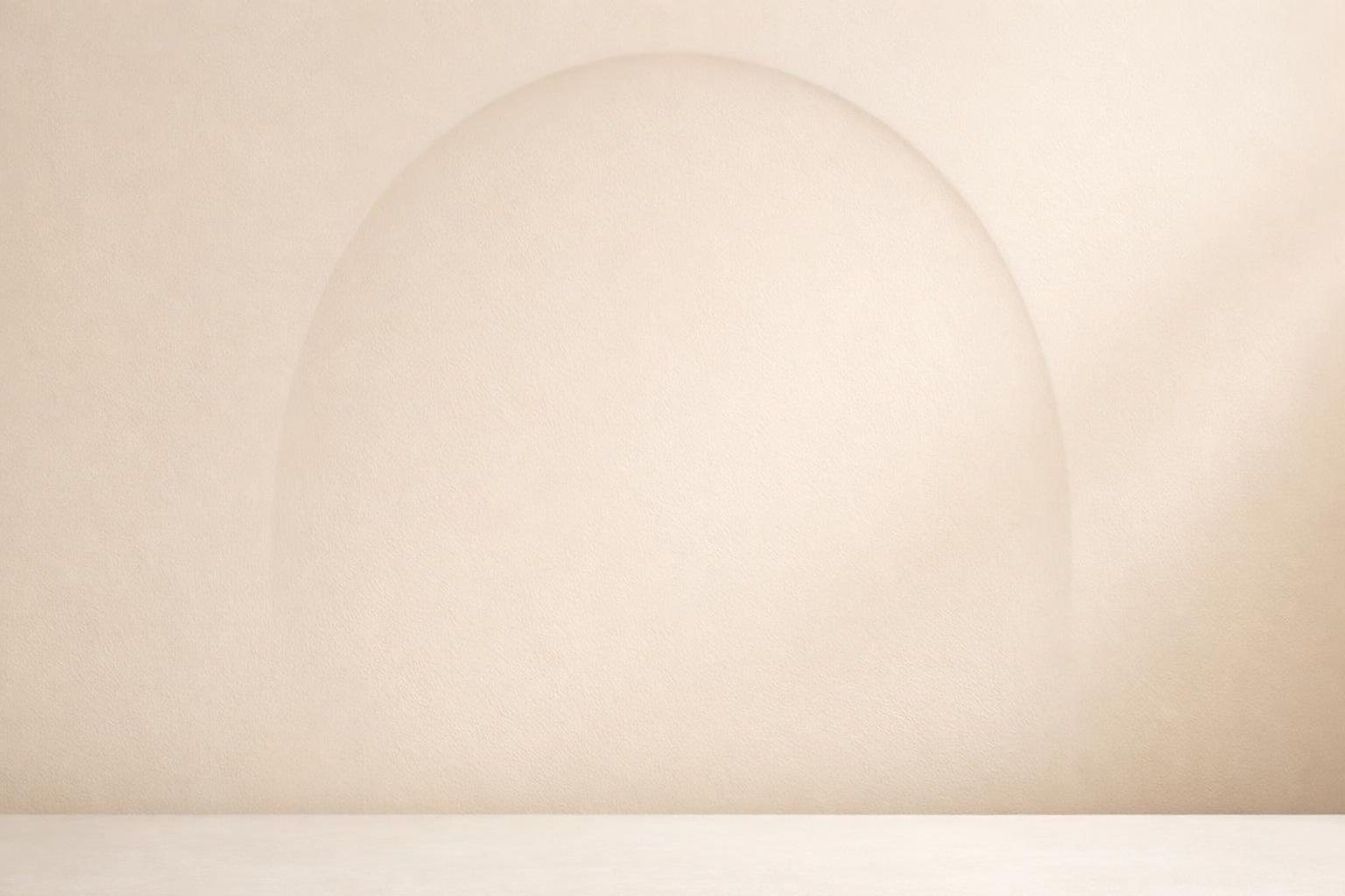 Cream arch scene
