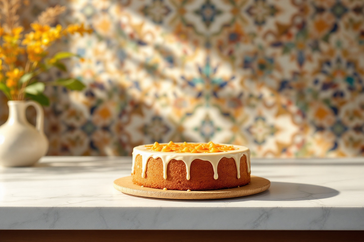 Moroccan tiles scene