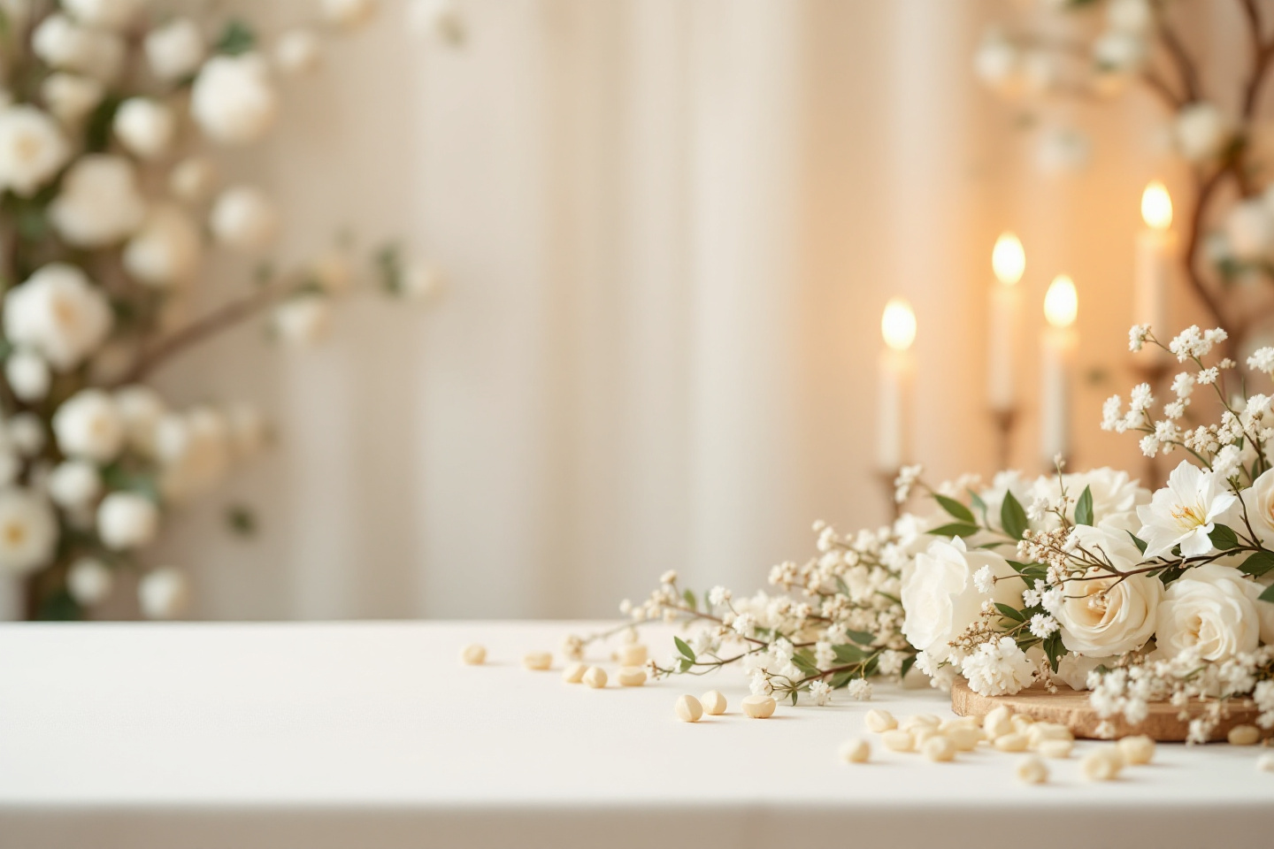Wedding reception scene